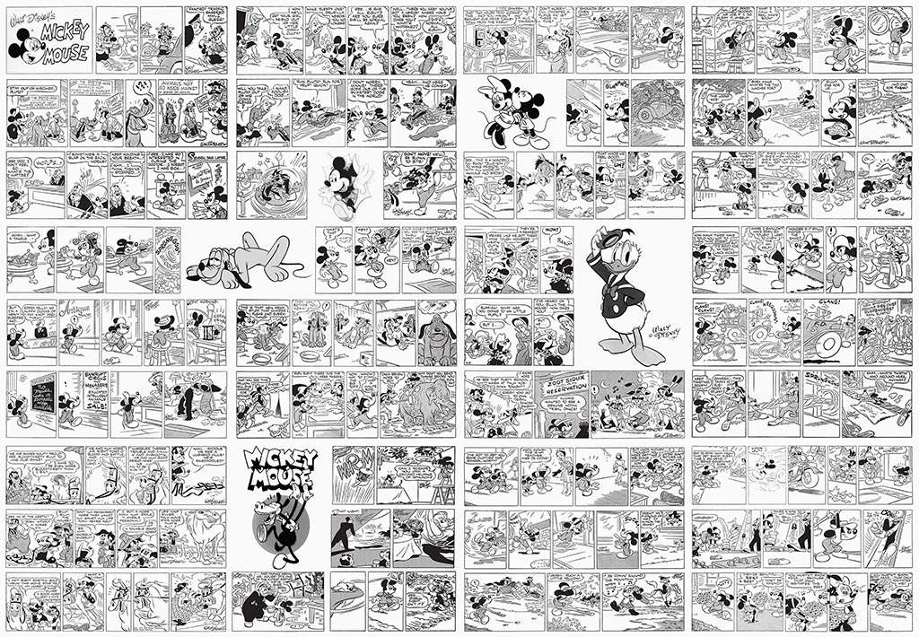 Фотообои Комиксы Дисней с Микки маусом